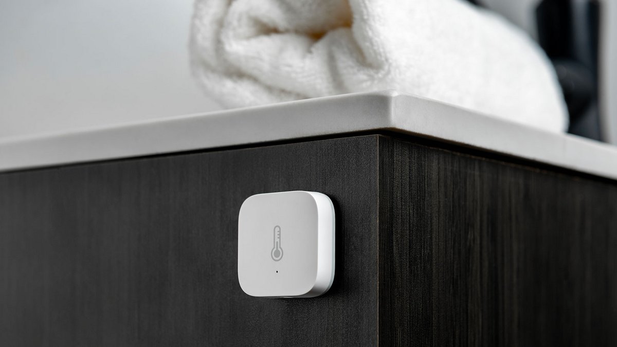 Sans fil et autonome pendant 2 ans, le capteur Aqara s’installe partout facilement, sans aucun travaux ©Aqara