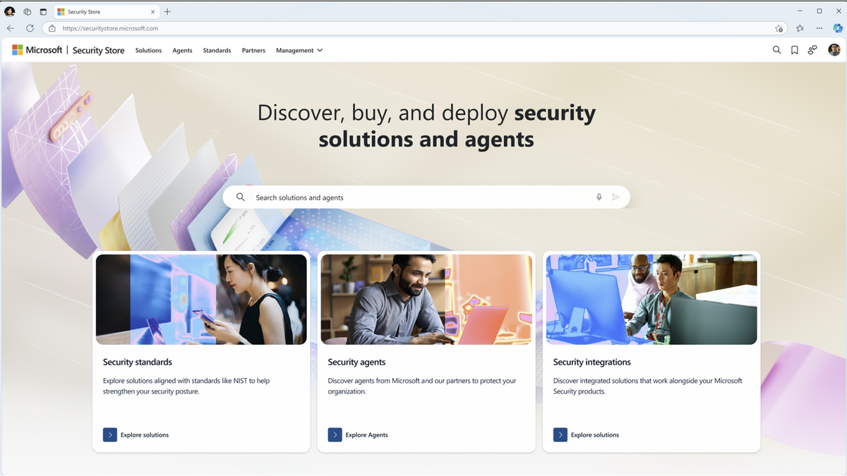Microsoft lance Security Store, sa nouvelle arme pour imposer son écosystème cybersécurité. © Microsoft