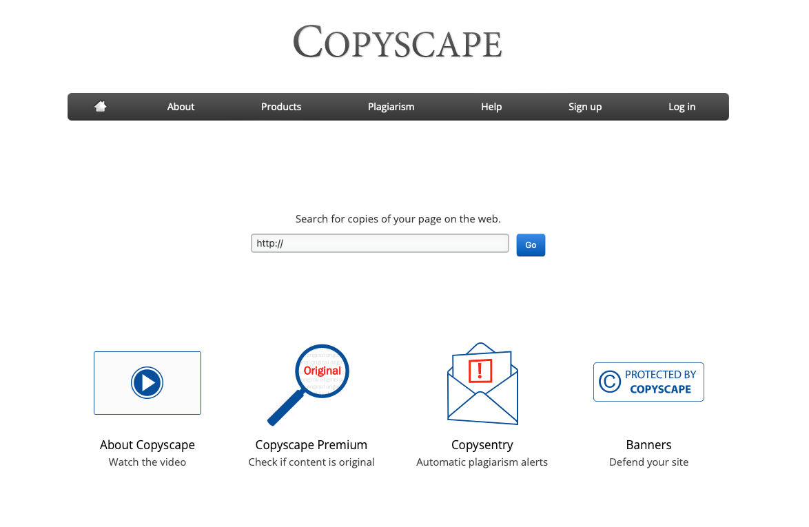 Copyscape screenshot 01