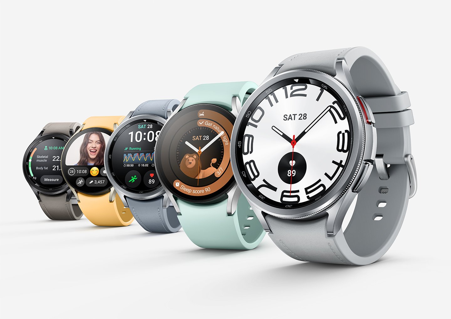 La montre connectée Samsung Galaxy Watch6 Classic