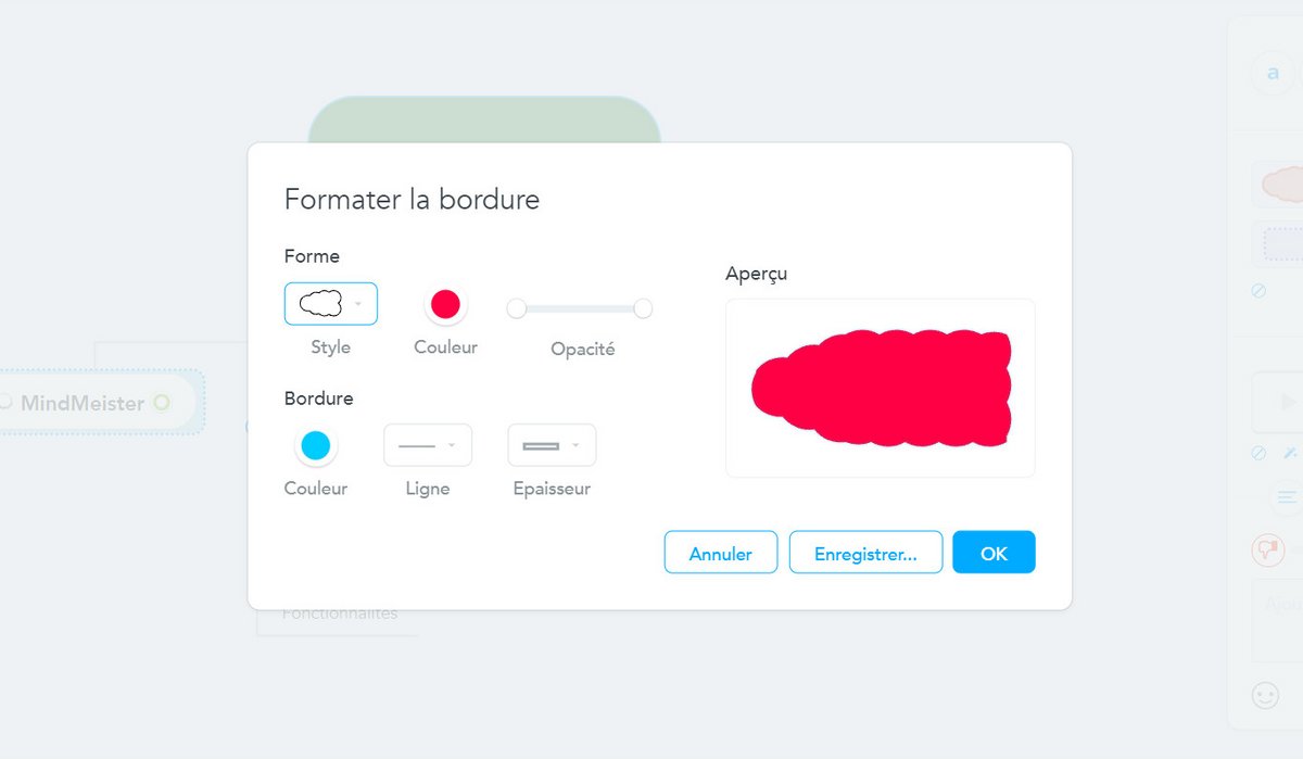 personnalisation mindmeister
