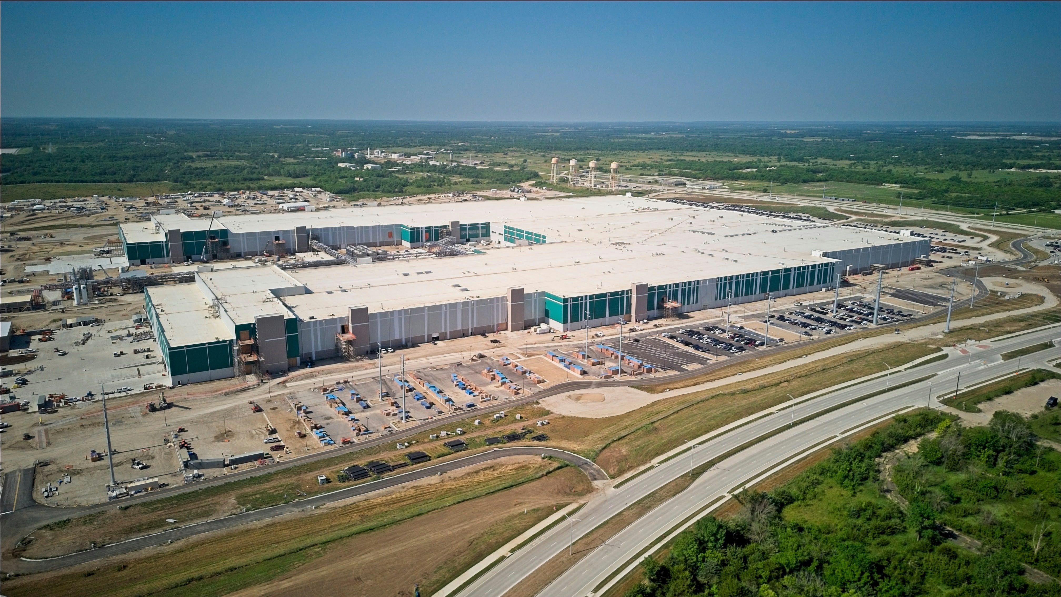 Usine de batteries Panasonic, De Soto, Kansas, US © Shutterstock