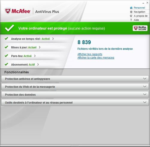 mcafee 2012 clubic