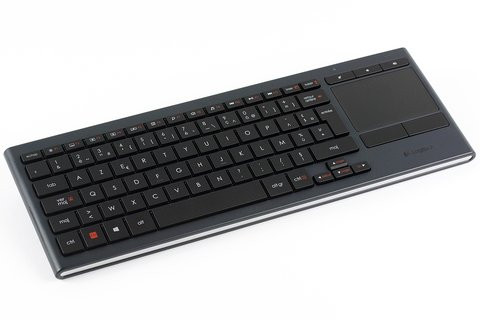 Clavier sans fil avec pavé tactile TV rétroéclairé K830 Logitech