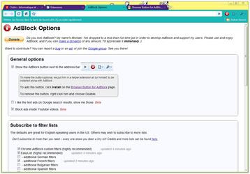 adblock chrome clubic