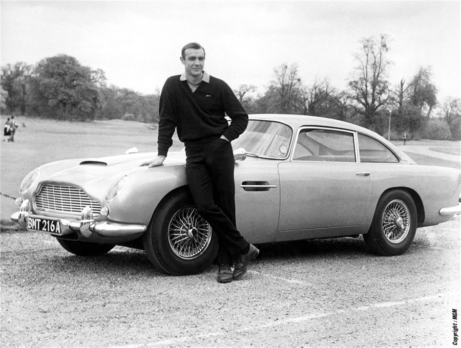 Les voitures de James Bond - Aston Martin DB5