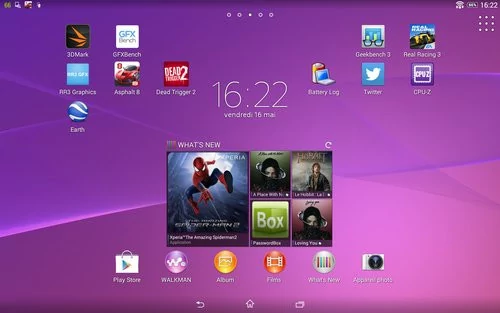 Tablette Sony Xperia Z2 : la plus fine, la plus légère et étanche