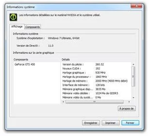 Nvidia Geforce Gts 450 Fermi Directx 11 A 130 Euros