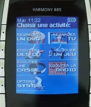 DEUX télécommandes universelles Logitech Harmony 880 sans batterie/chargeur  *tes