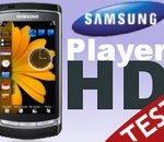 Test du Samsung Player HD : écran Amoled 3G+, Wi-Fi, Bluetooth, GPS, HD