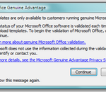 Vérification de licences : Microsoft abandonne Office Genuine Advantage
