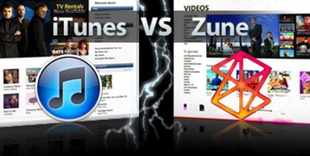 Zune Marketplace VS iTunes store : qui est le meilleur ?