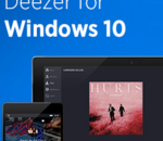 Deezer lance son app universelle pour Windows 10