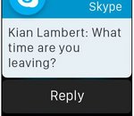 Skype s'invite sur l'Apple Watch