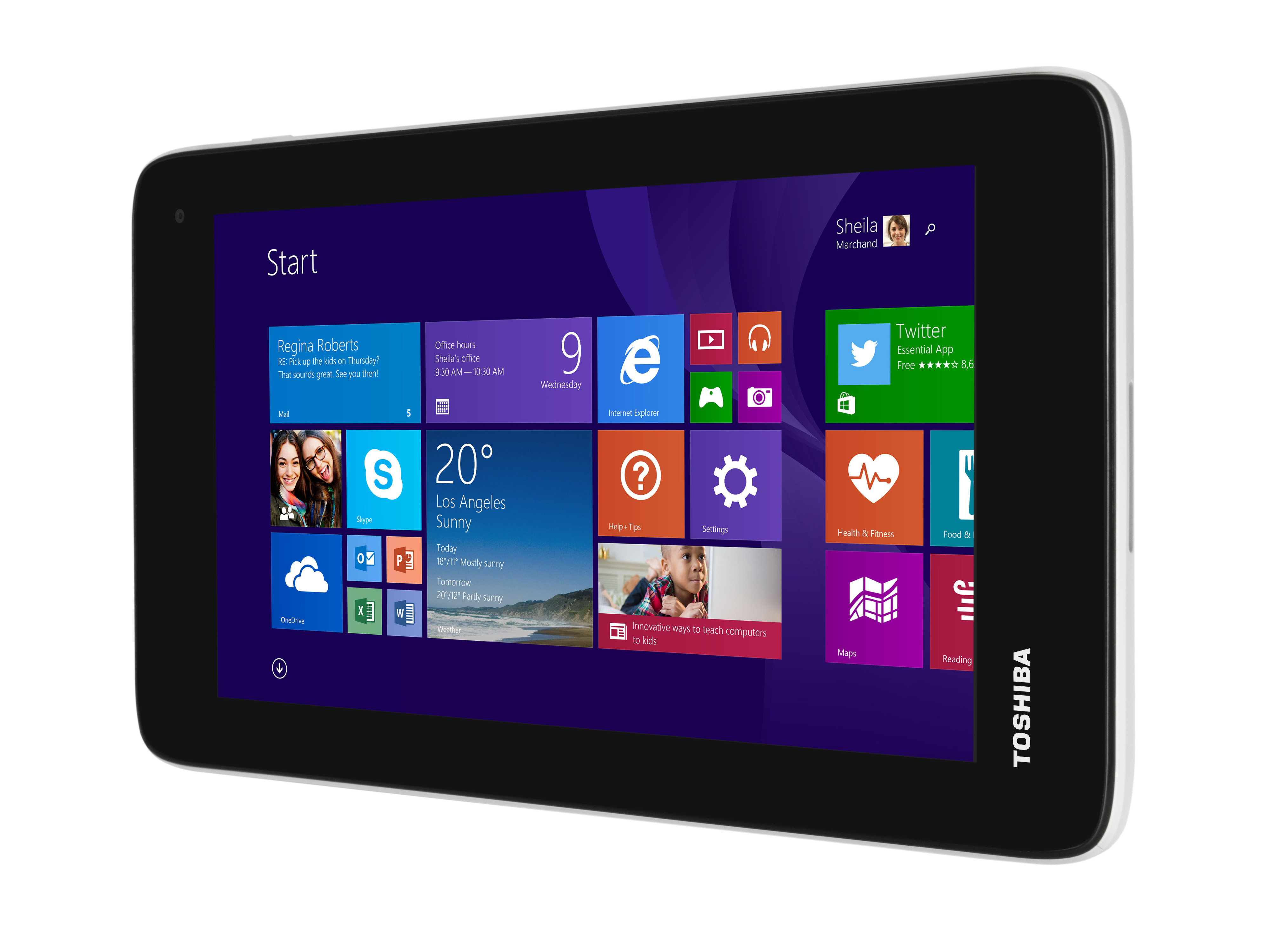 Comment Activer Le Bluetooth Sur Tv Toshiba IFA 2014 : Toshiba Encore Mini, une tablette de 7 pouces sur Windows 8.1