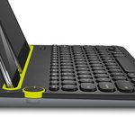 Logitech K480 : un clavier Bluetooth qui pilote smartphone, tablette et PC