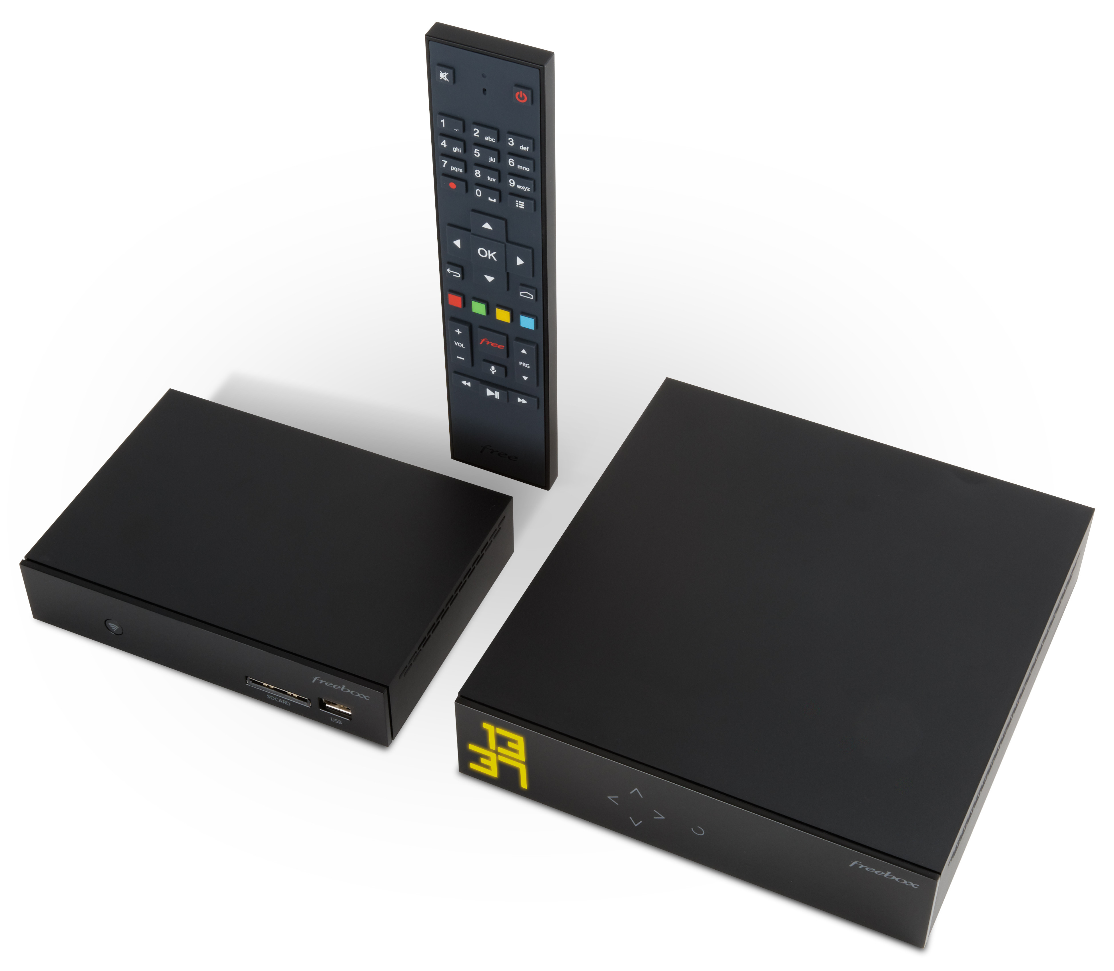 Freebox mini 4K Free lance son disque dur externe