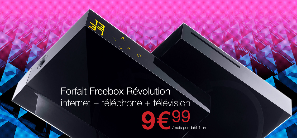 La Freebox Révolution Pour 10 Eurosmois Cette Semaine Sur Vente 9714