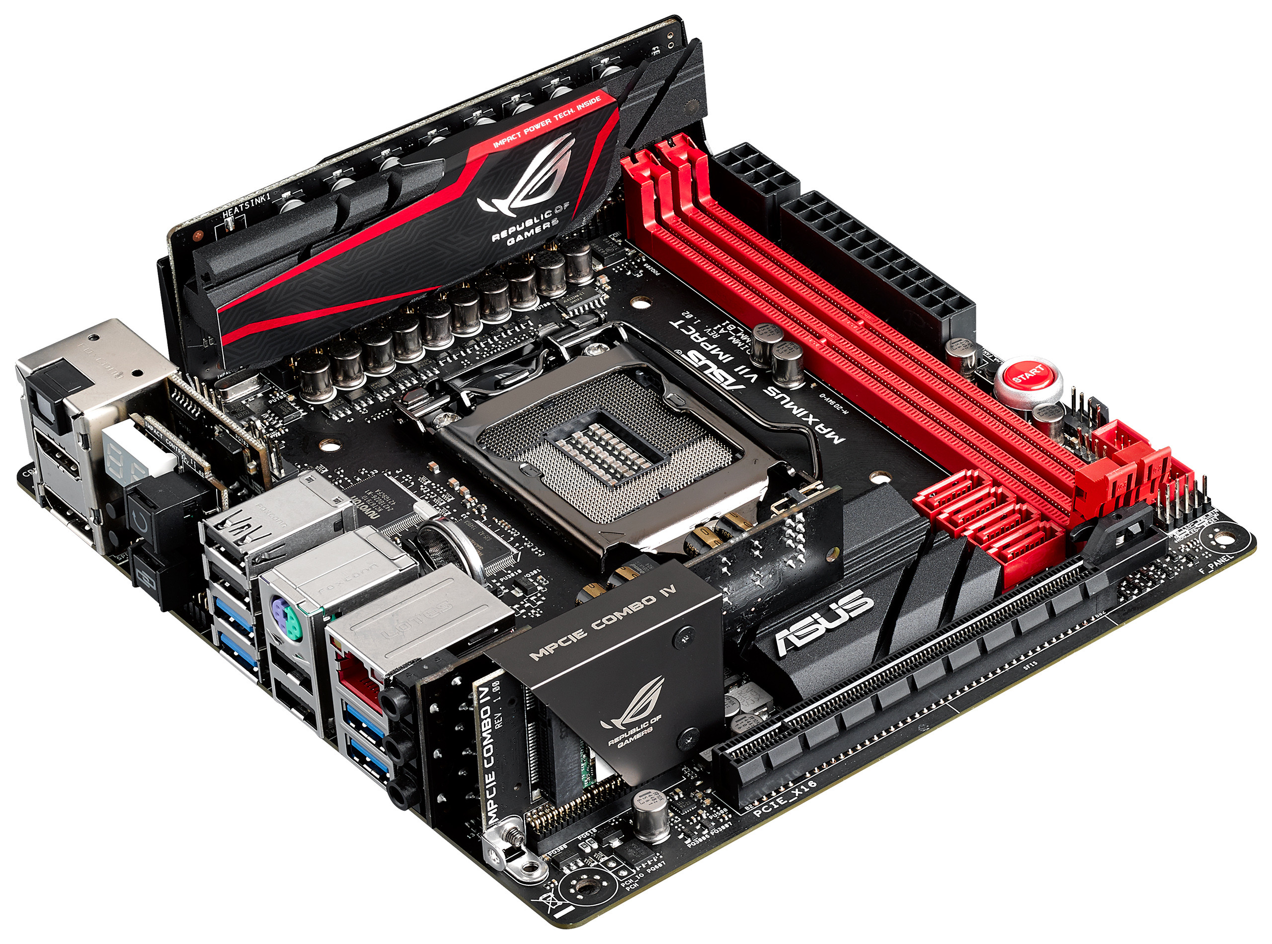 Asus ROG Maximus VII Impact : une carte mini-ITX sans concession
