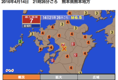 Live Japon: séismes, technologies pour informer