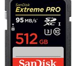 SanDisk lance la première carte SD de 512 Go