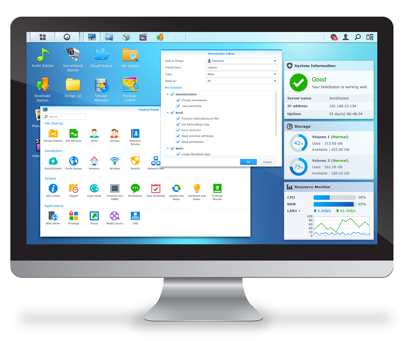 Synology : DiskStation Manager disponible en version 5.0