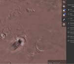 NASA Mars Trek : explorer la planète rouge depuis son navigateur