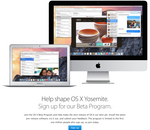 Apple ouvrira OS X Yosemite à 1 million de testeurs