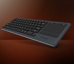 Logitech K830 : un clavier rétroéclairé pour le salon
