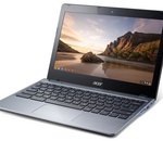 Acer C720P : un Chromebook tactile, autonome et économique (màj)