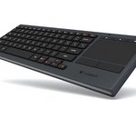Logitech Illuminated Living Room Keyboard K830 : un clavier rétroéclairé pour Smart TV