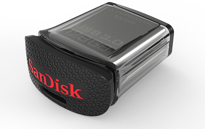 Cette clé USB Type-C double connectique SanDisk Ultra Luxe 128 Go