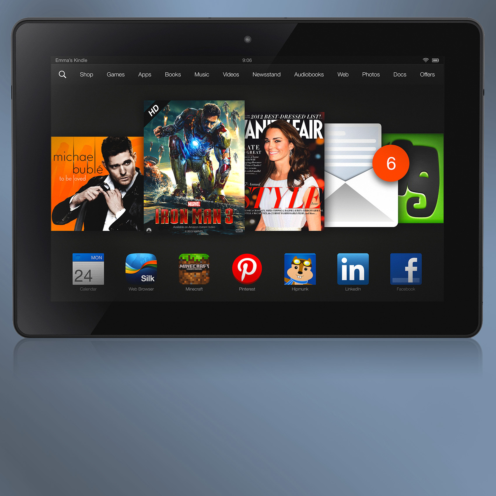 Kindle Fire HDX 8,9" : une belle tablette centrée sur Amazon