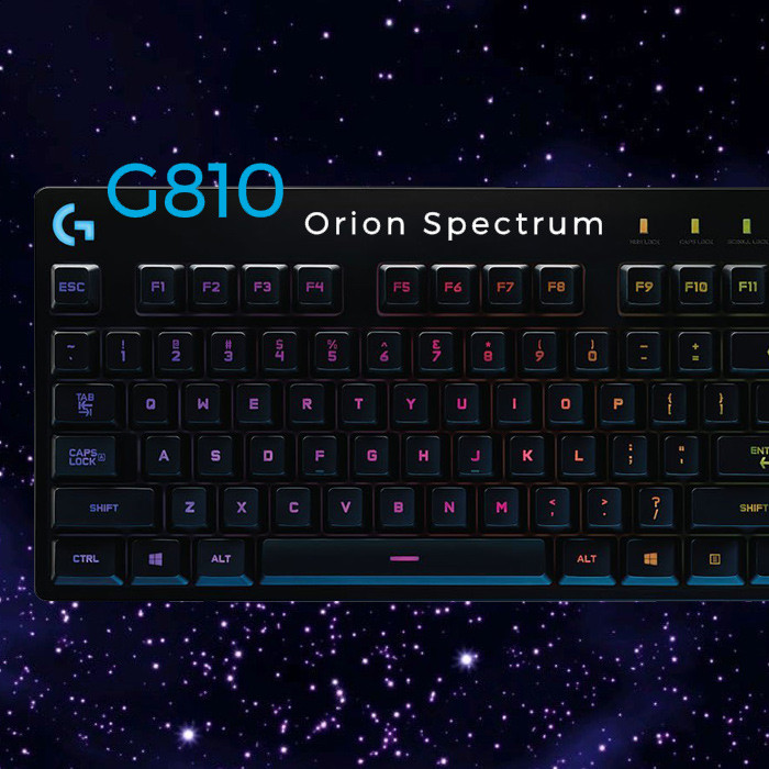 Logitech G810 Orion Spectrum, un clavier mécanique pour joueur - CNET France