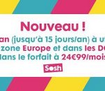 Sosh ajoute 5 Go de roaming annuels en Europe à son forfait à 24,99 euros