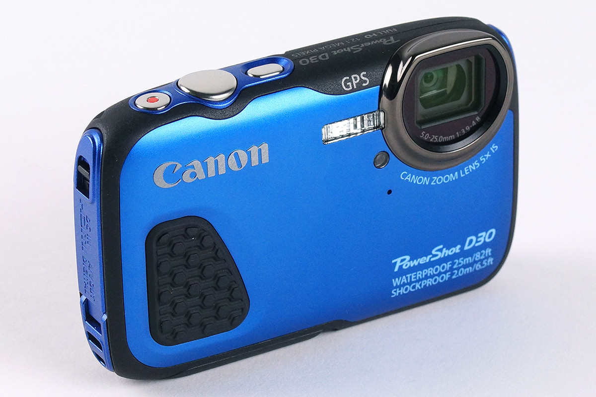Canon D30 : le compact étanche à 25 m