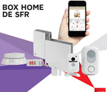 Box Home de SFR : du triple play haut de gamme incluant sécurité et domotique