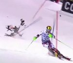 Quand un drone manque de blesser un champion de ski