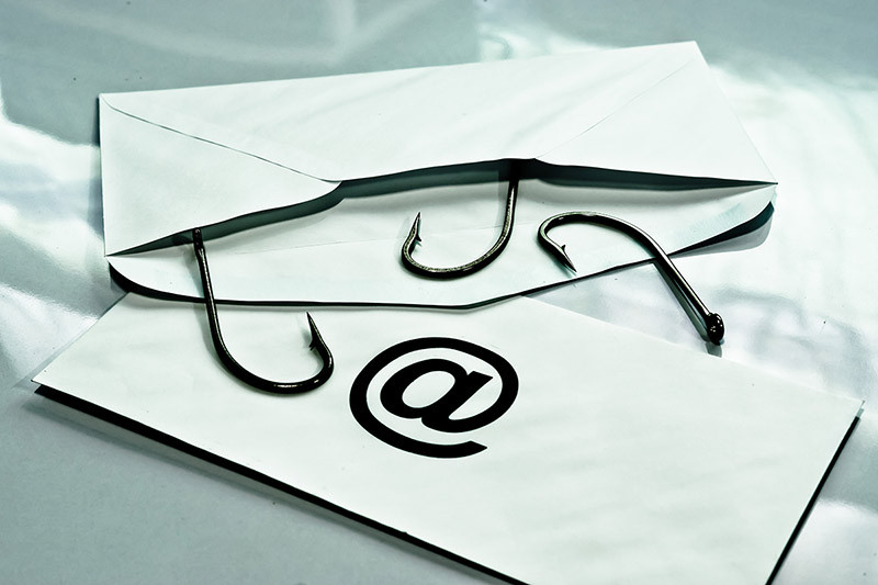 Phishing email tactic appears to be effective © Shutterstock