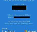 Microsoft pourrait dévoiler sa Surface Mini le 20 mai