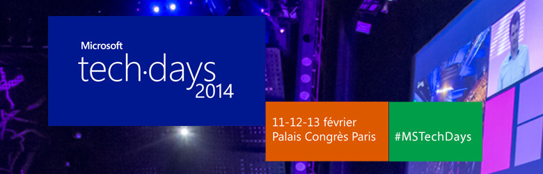 TechDays 2014 : Microsoft parle aux développeurs