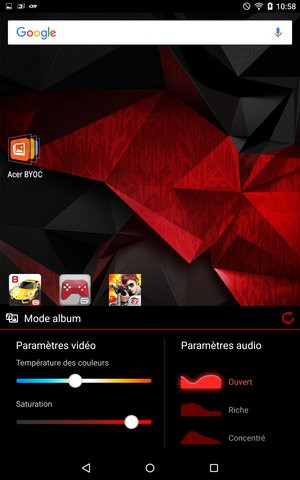 Acer Predator Tablet : une tablette gamer sous Android
