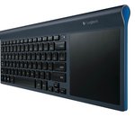 Logitech Wireless All-in-One Keyboard TK820 : le pavé tactile et le clavier réunis