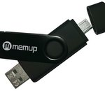 Memup DualKey : une clé USB à connecter directement sur smartphone ou tablette