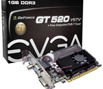 EVGA GeForce GT 520 VSTV : carte graphique avec tuner TV TNT