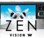 Creative Zen Vision W : la vidéo prend le large