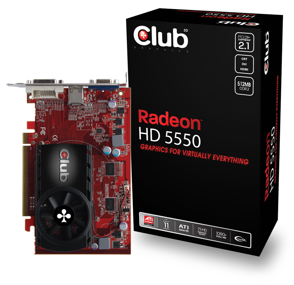 AMD frise l'overdose avec l'anecdotique Radeon HD 5550