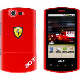 Acer Liquid E Ferrari : un smartphone Android avec un moteur Ferrari pour sonnerie