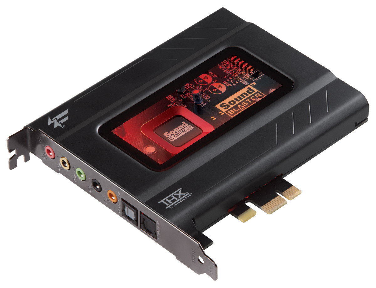 Creative Sound Blaster Recon3D premières cartes son Sound Core3D