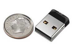 SanDisk Cruzer Fit : une clé USB vraiment (trop ?) petite